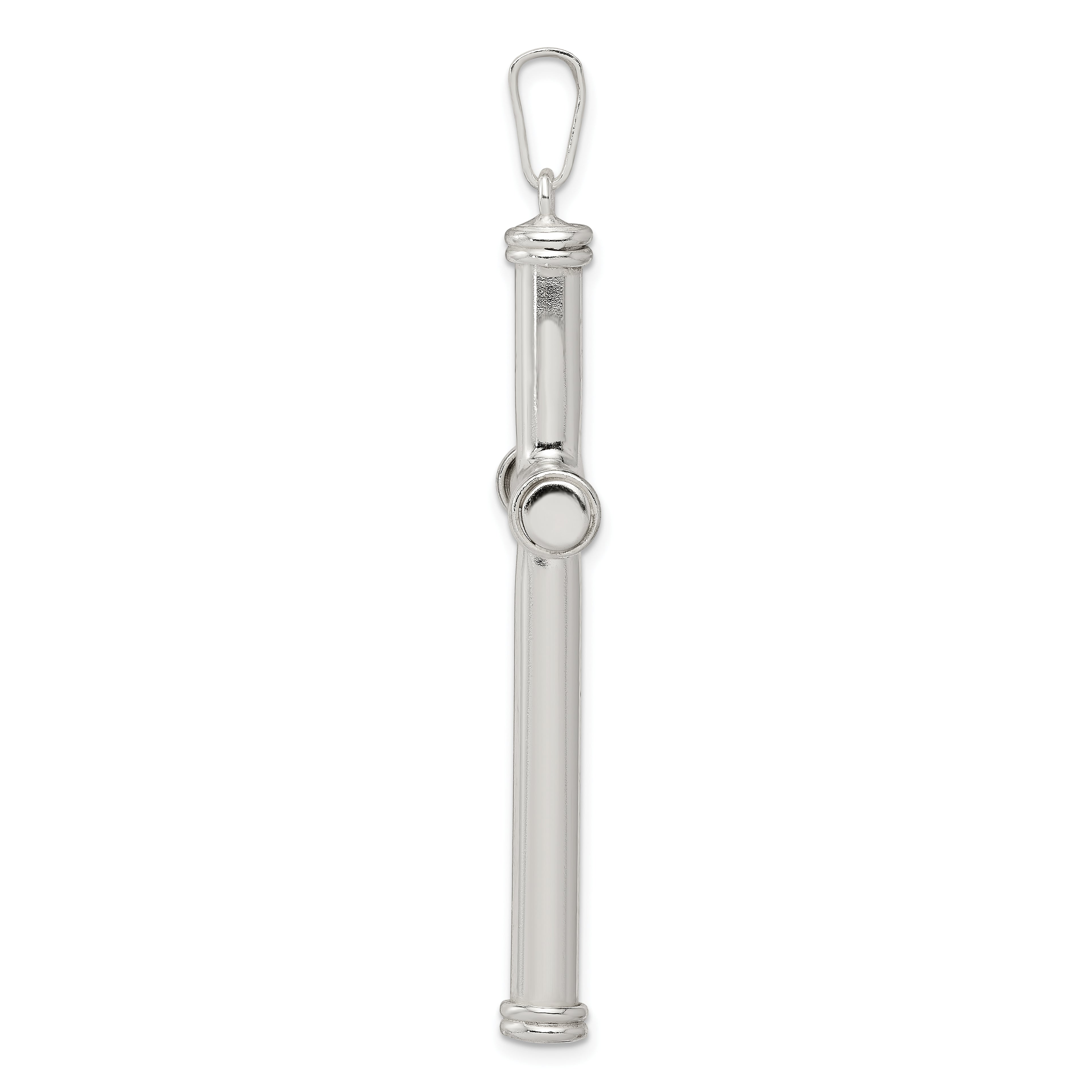 Sophia Jewelers 925 Sterling Silver Hollow Cross Pendant with Anti-Tarnish Finish