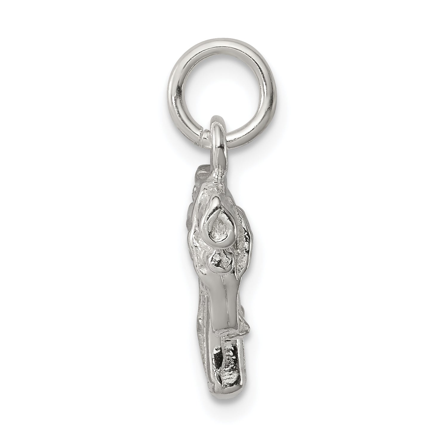 Sterling Silver Revolver Charm Secondary image