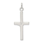 Sophia Jewelers Sterling Silver 925 Polished Crucifix Pendant Anti-Tarnish