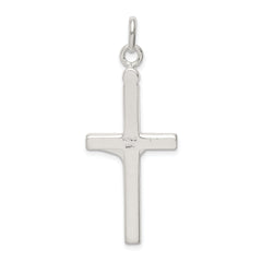 Sophia Jewelers Sterling Silver 925 Polished Crucifix Pendant Anti-Tarnish