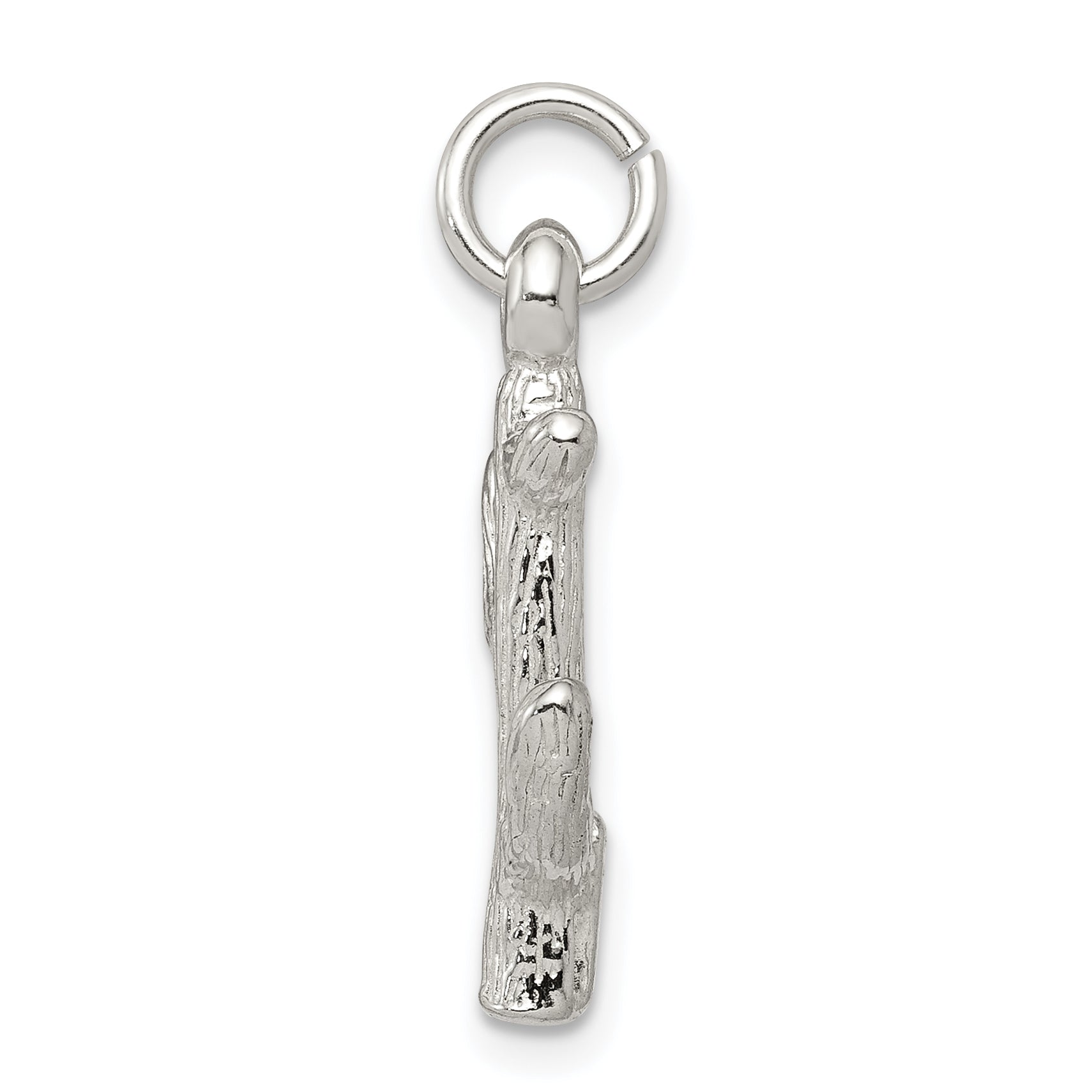 Sophia Jewelers 925 Sterling Silver 3D Cactus Charm Polished Finish