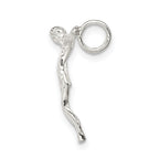 Sterling Silver 925 Jesus Cross Pendant with Polished Anti-Tarnish Finish