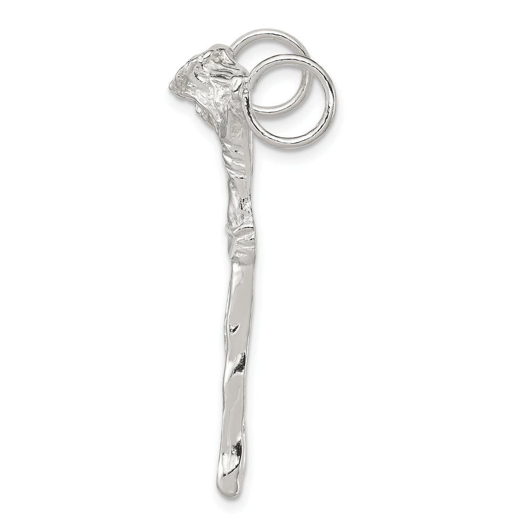Sophia Jewelers Sterling Silver 925 Jesus Cross Pendant with Polished Anti-Tarnish Finish