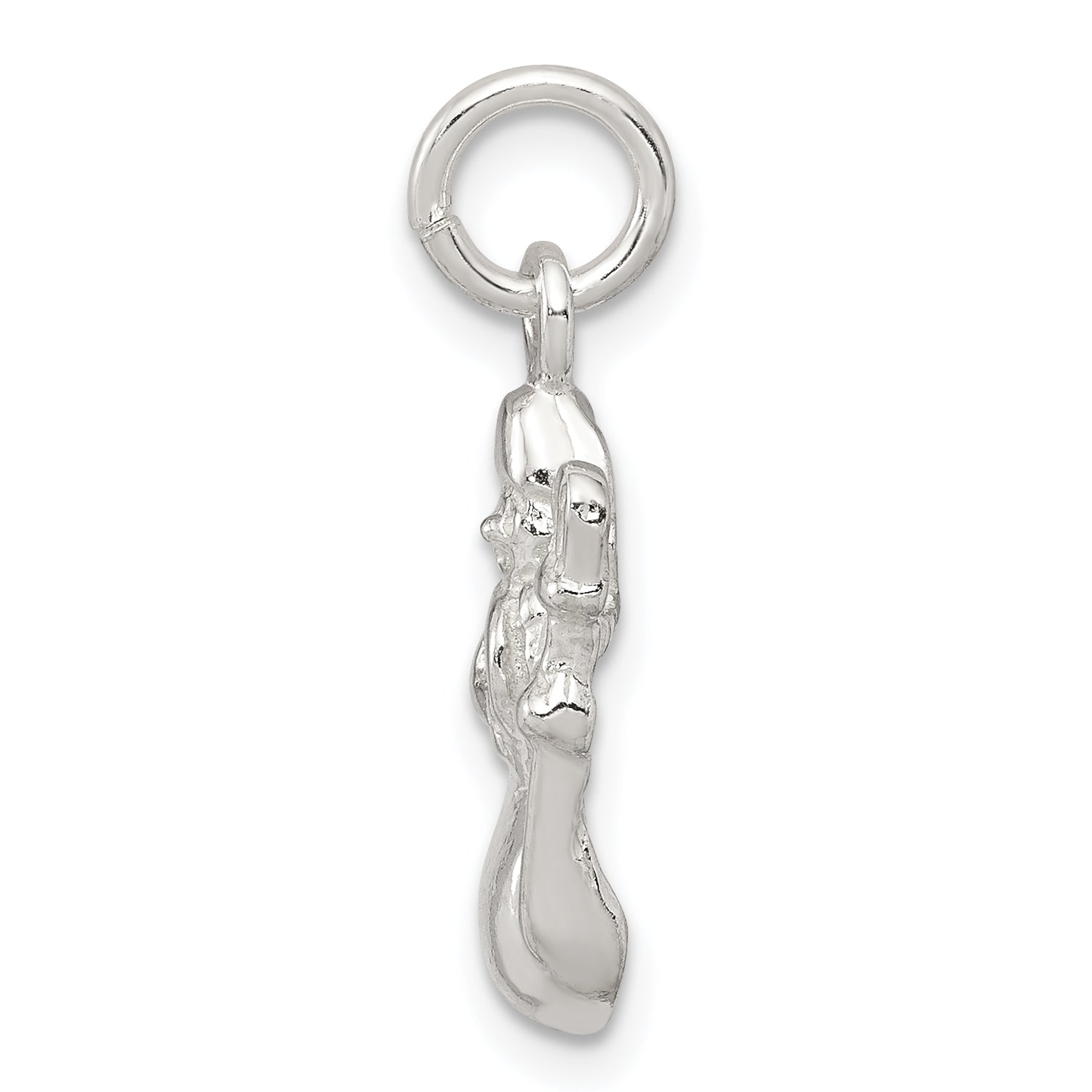 Sophia Jewelers Sterling Silver 925 Snowman Charm Elegant Gift Ready