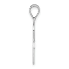 Sterling Silver 925 Polished Unisex Communion Pendant Elegant Charm