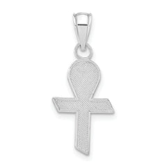 Sterling Silver 925 Polished Unisex Communion Pendant Elegant Charm