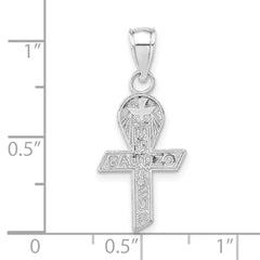 Sterling Silver 925 Polished Unisex Communion Pendant Elegant Charm