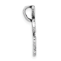 Sophia Jewelers Sterling Silver Antiqued Letter G Unisex Pendant