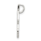 Sophia Jewelers Sterling Silver Letter A Pendant with Polished Finish