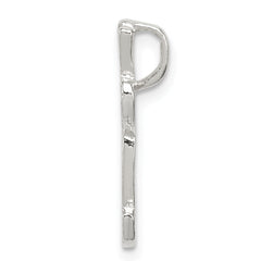 Sophia Jewelers Sterling Silver 925 Letter L Pendant with Polished Finish
