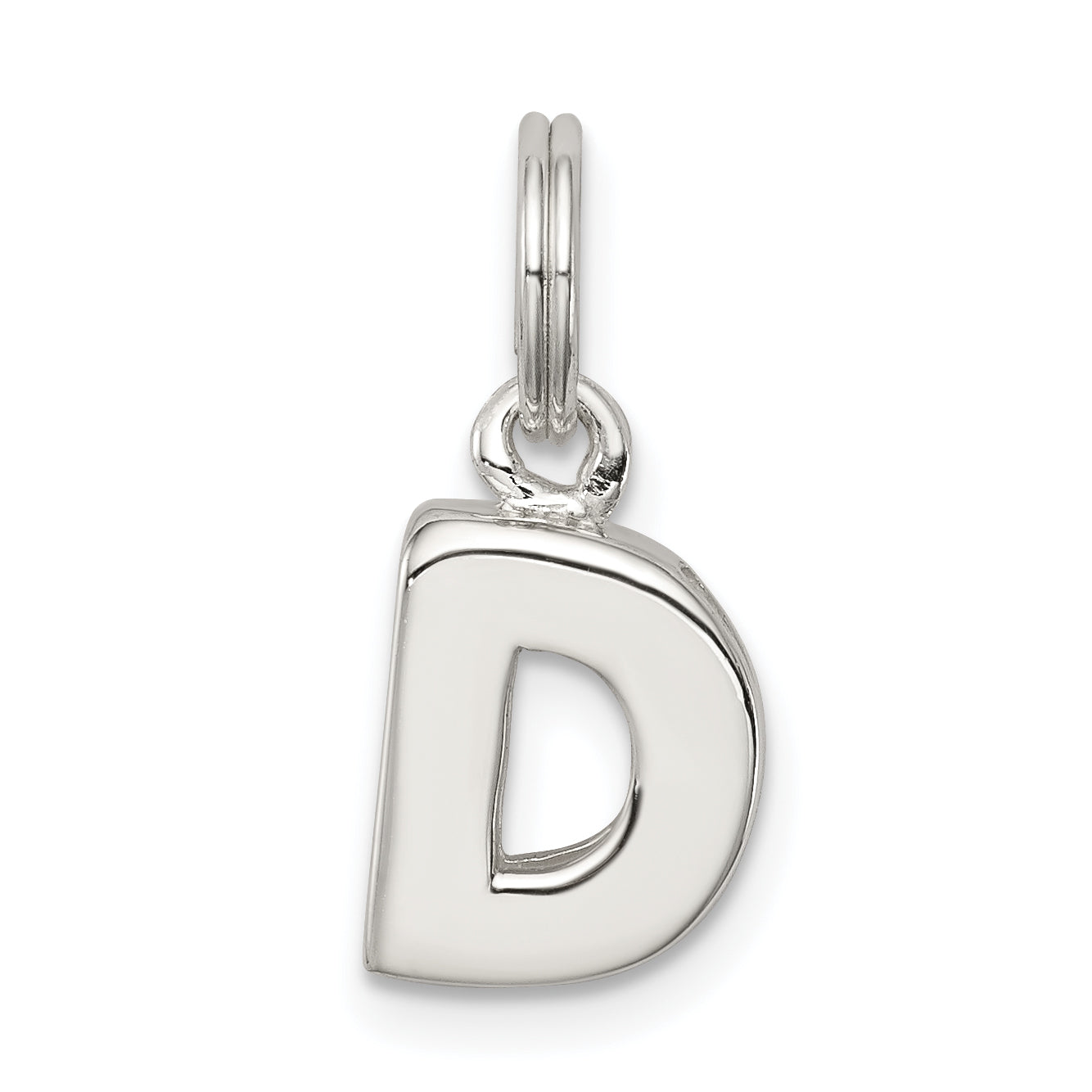 Sterling Silver Letter D Initial Charm Main image