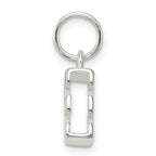 Sophia Jewelers 925 Sterling Silver Anti-Tarnish Solid E Charm