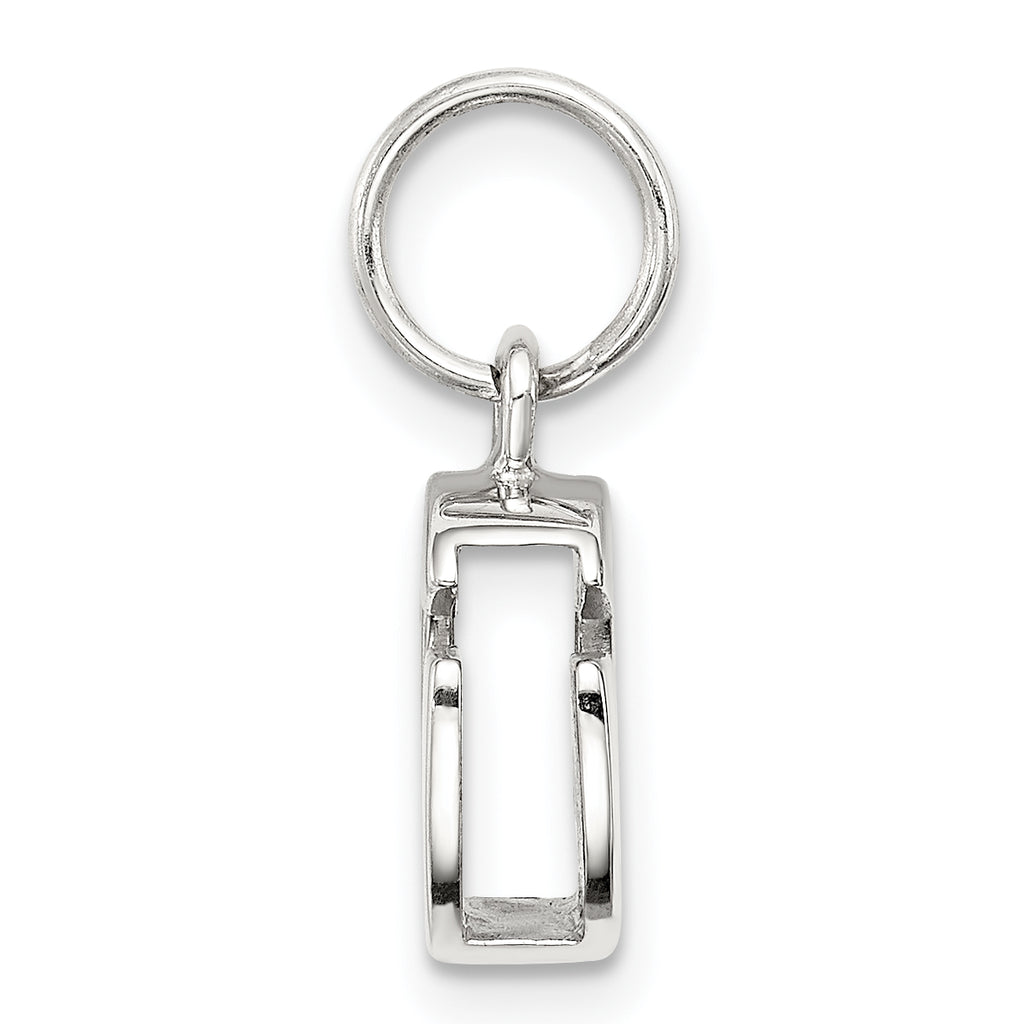 Sophia Jewelers Sterling Silver Solid Anti-Tarnish G Charm
