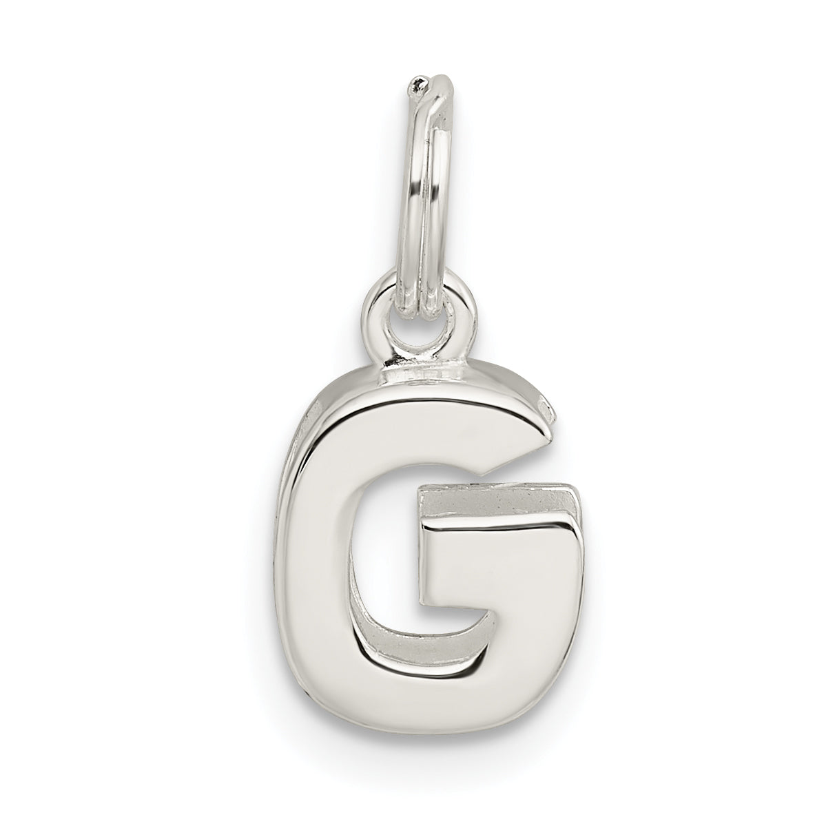 Sterling Silver Letter G Initial Charm Main image