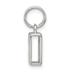 Sophia Jewelers Sterling Silver H Charm with Anti-Tarnish Finish