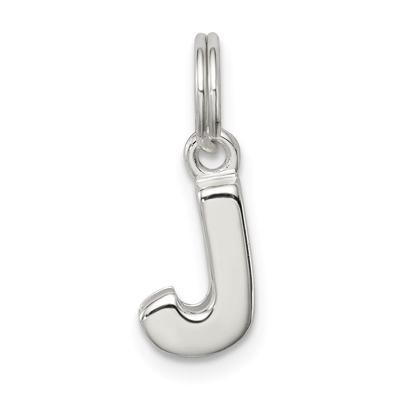 Sterling Silver Letter J Initial Charm Main image