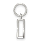 Sophia Jewelers Sterling Silver 925 K Charm with Anti-Tarnish Finish