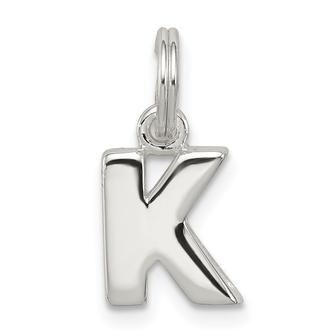 Sterling Silver Letter K Initial Charm Main image