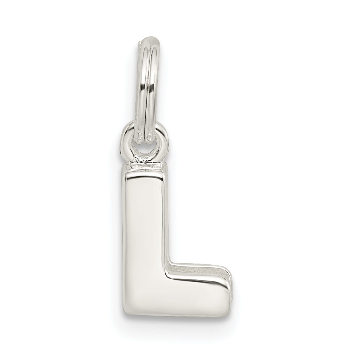 Sterling Silver Letter L Initial Charm Main image
