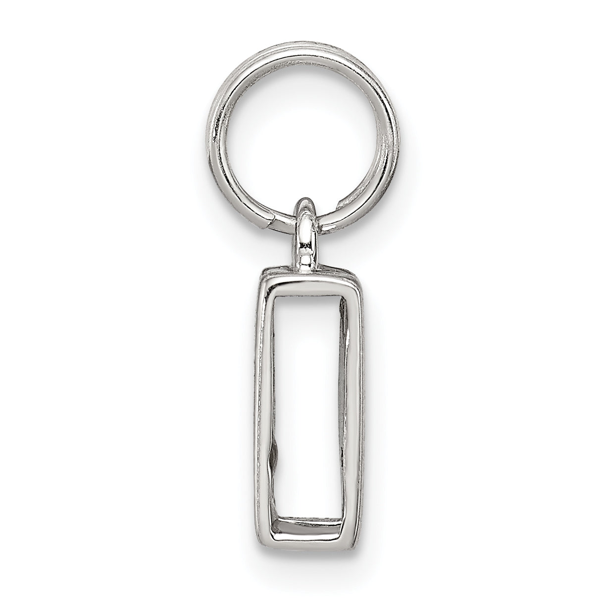 Sterling Silver 925 'N' Charm with Anti-Tarnish Solid Design  Personal Elegant Keepsake Secondary image