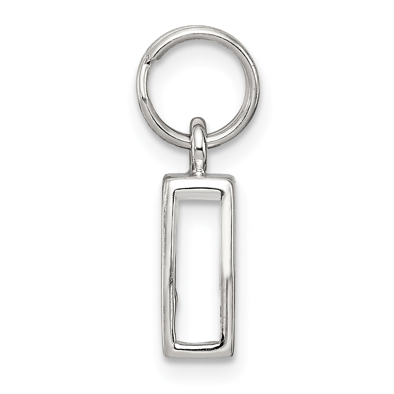Sterling Silver 925 P Charm Pendant with Anti-Tarnish Finish Elegant and Personalized from Sophia Jewelers