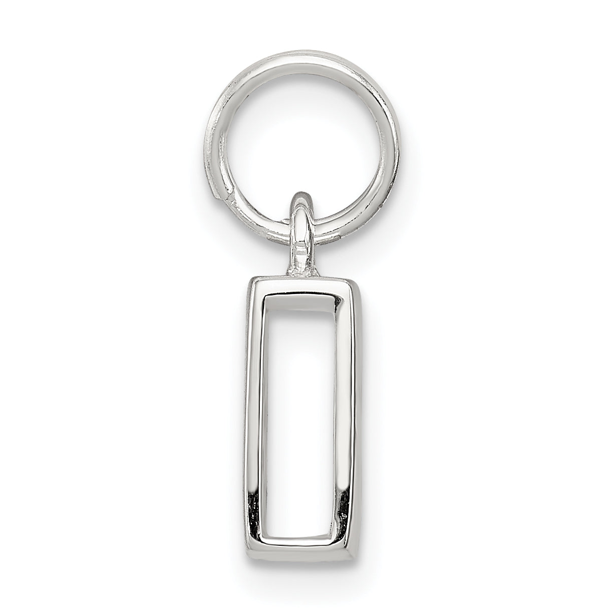 Sterling Silver 925 R Charm with Anti-Tarnish Finish  Personalized Elegance Secondary image