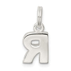 Sterling Silver 925 R Charm with Anti-Tarnish Finish  Personalized Elegance