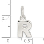 Sterling Silver 925 R Charm with Anti-Tarnish Finish  Personalized Elegance