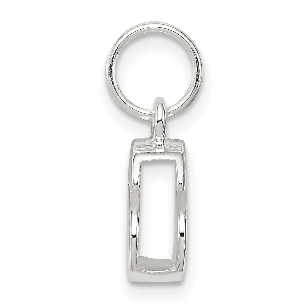 Sterling Silver 925 S Charm with Anti-Tarnish Finish  Personalized and Timeless Elegance