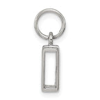 Sterling Silver 925 'W' Charm with Anti-Tarnish Elegant Design