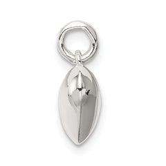 Sophia Jewelers 925 Sterling Silver Puff Heart Charm with Polished Finish