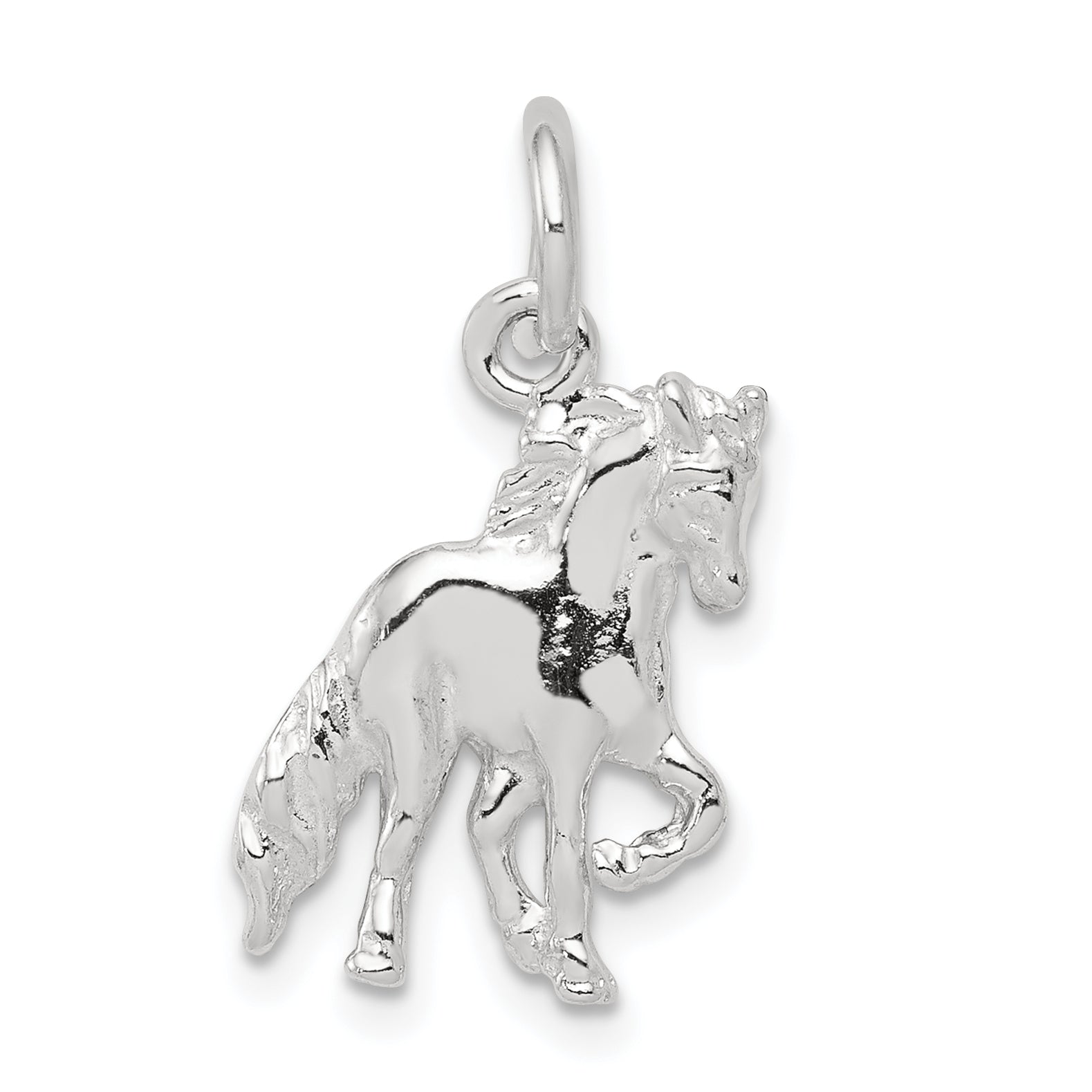 Sterling Silver Horse Charm Main image