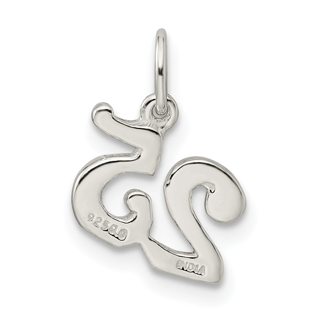 Sterling Silver 925 Polished Themed Charm by Sophia Jewelers