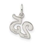 Sterling Silver 925 Polished Themed Charm by Sophia Jewelers