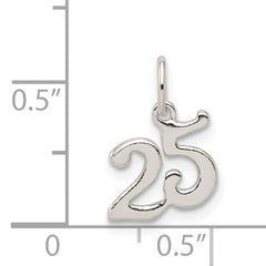 Sterling Silver 925 Polished Themed Charm by Sophia Jewelers