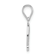 Women's Sterling Silver Boy Head Pendant with Polished Finish