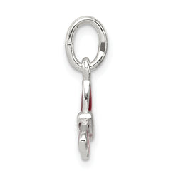 Sophia Jewelers Sterling Silver Enamel Butterfly Charm Polished Elegance