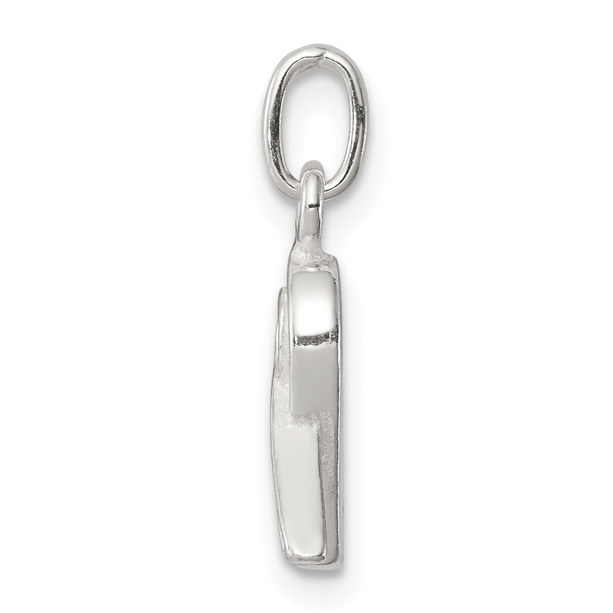 Sterling Silver 925 Polished Awareness Charm Elegant, High-Quality Design Secondary image