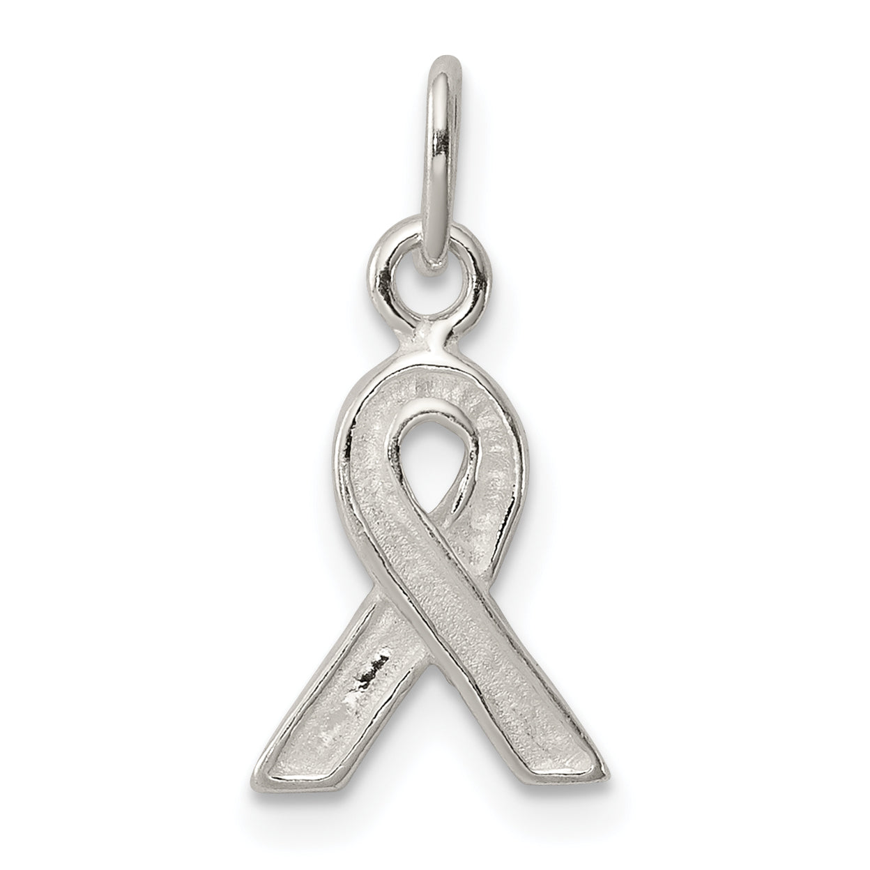 Sterling Silver Polished Awareness Charm Main image