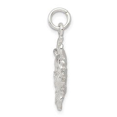 Sophia Jewelers 925 Sterling Silver Men's Sun Pendant with Polished Finish