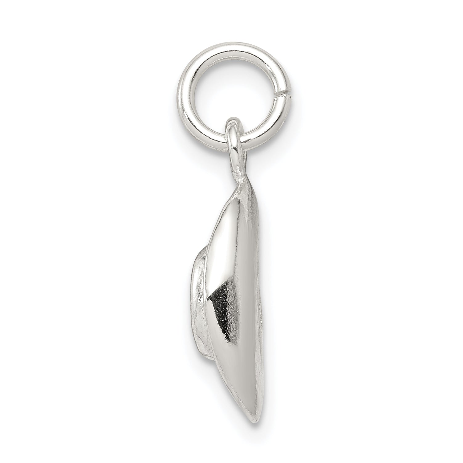 Sophia Jewelers 925 Sterling Silver Cowboy Hat Charm Polished Solid Secondary image