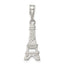 Sterling Silver Polished Eiffel Tower Charm