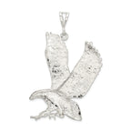 Men's 925 Sterling Silver Eagle Charm Pendant with Anti-Tarnish Finish