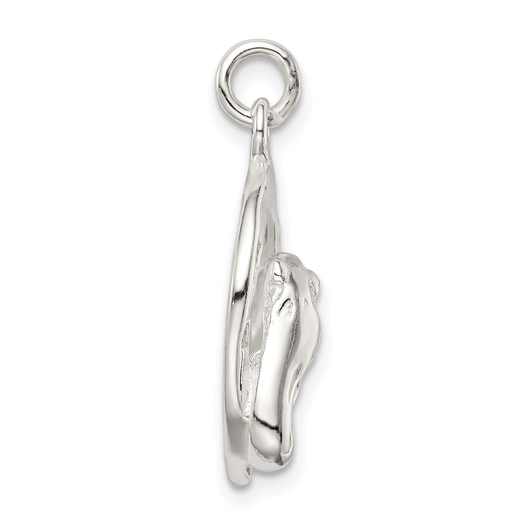 Sophia Jewelers 925 Sterling Silver Horse Pendant with Polished Finish Secondary image
