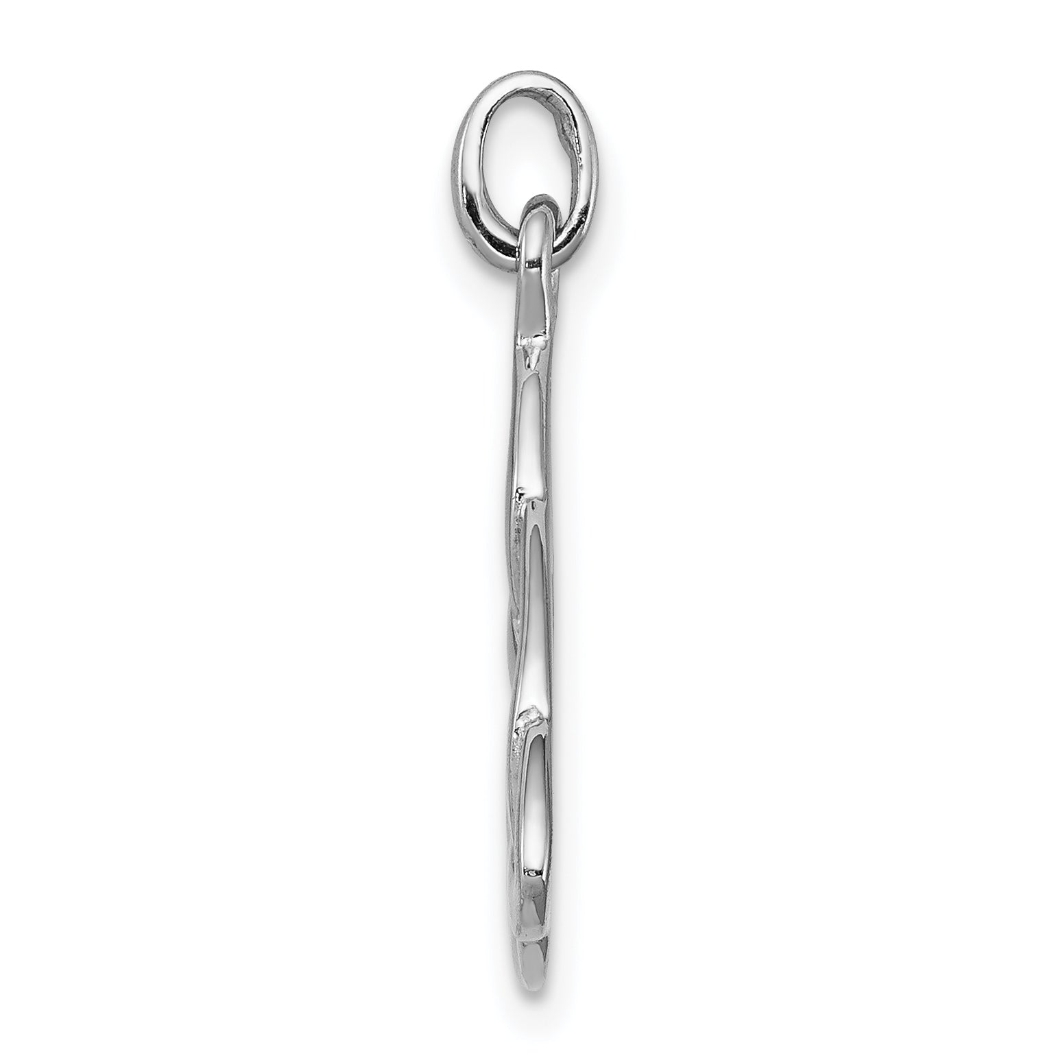 Sophia Jewelers Sterling Silver Celtic Pendant with Polished Rhodium Finish Secondary image