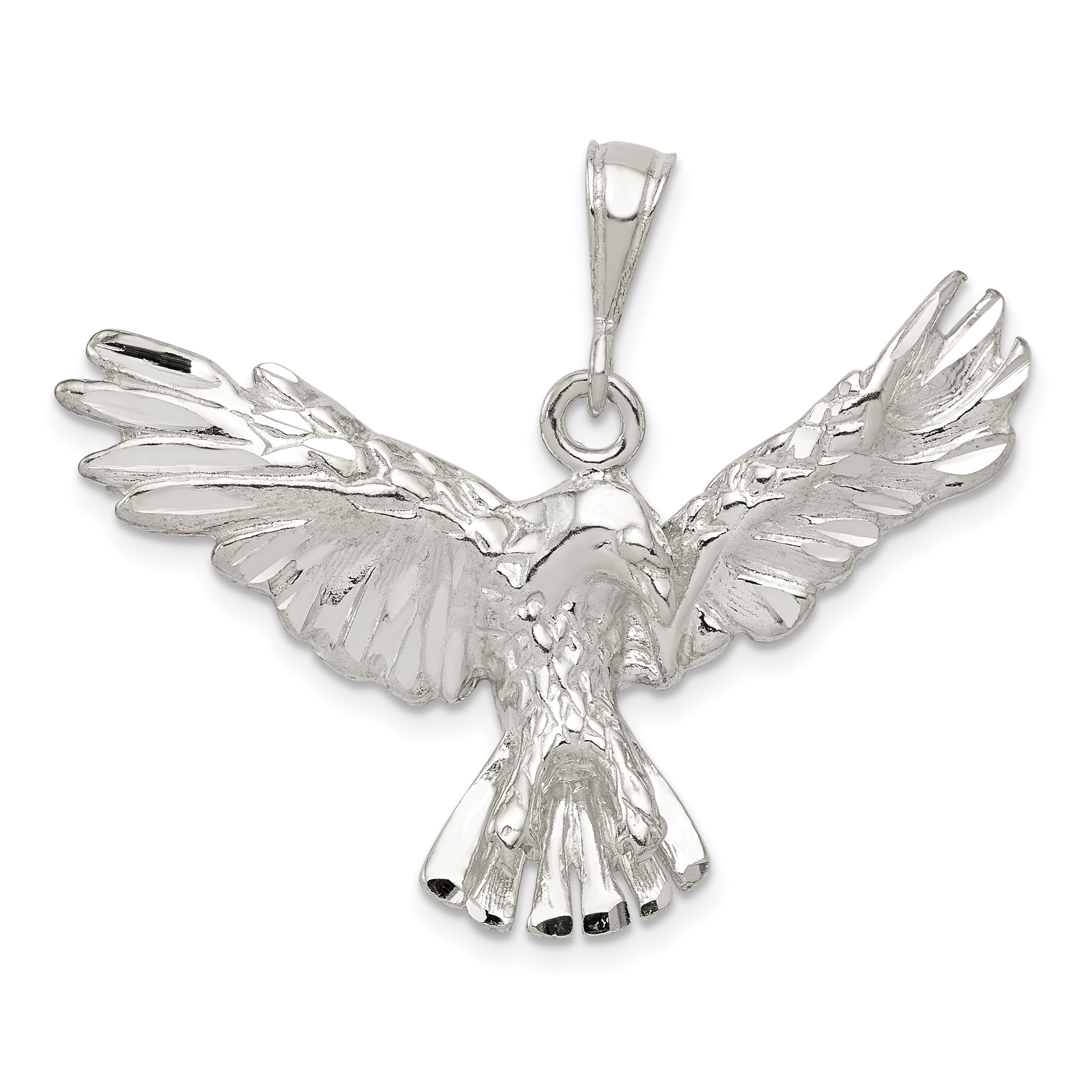 Sterling Silver Eagle Pendant Main image