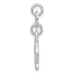 Sterling Silver 925 Nautical Charm Pendant with Polished Anti-Tarnish Finish