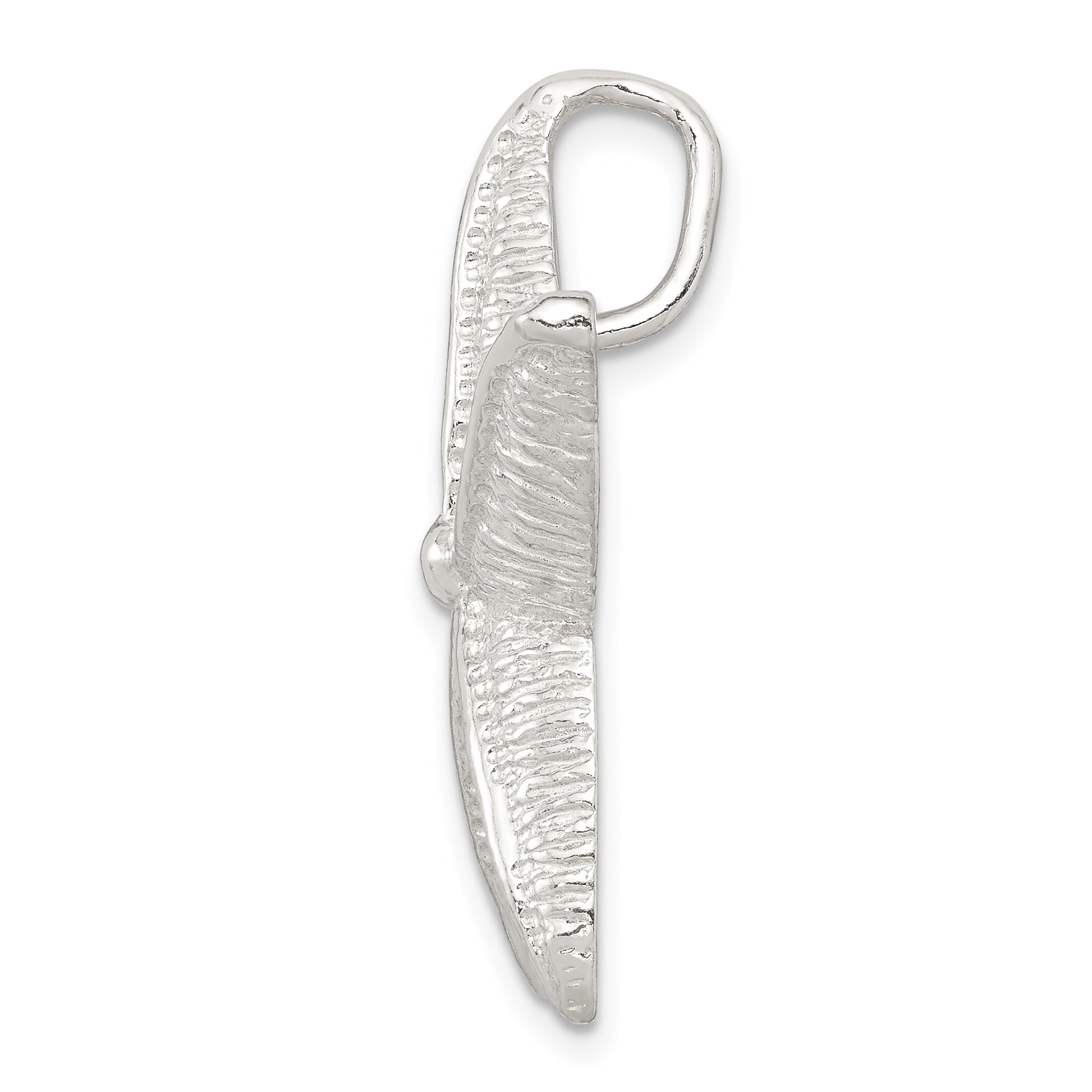 Sterling Silver Starfish Pendant with Polished Anti-Tarnish Finish Secondary image