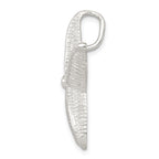 Sterling Silver Starfish Pendant with Polished Anti-Tarnish Finish