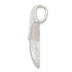 Sterling Silver Starfish Pendant with Polished Anti-Tarnish Finish